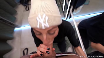Blowjob In The Dressing Room, Fucked In the Toilet And Public Cum Walk Through The Shopping Mall – MILLIDOLLARJUICE