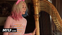 Wednesday Parody ~ Goth Girl Fucks Preppy Girl For First Time Lesbian Fun